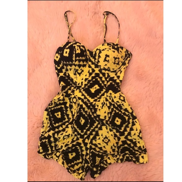 Material Girl Pants - Patterned Romper